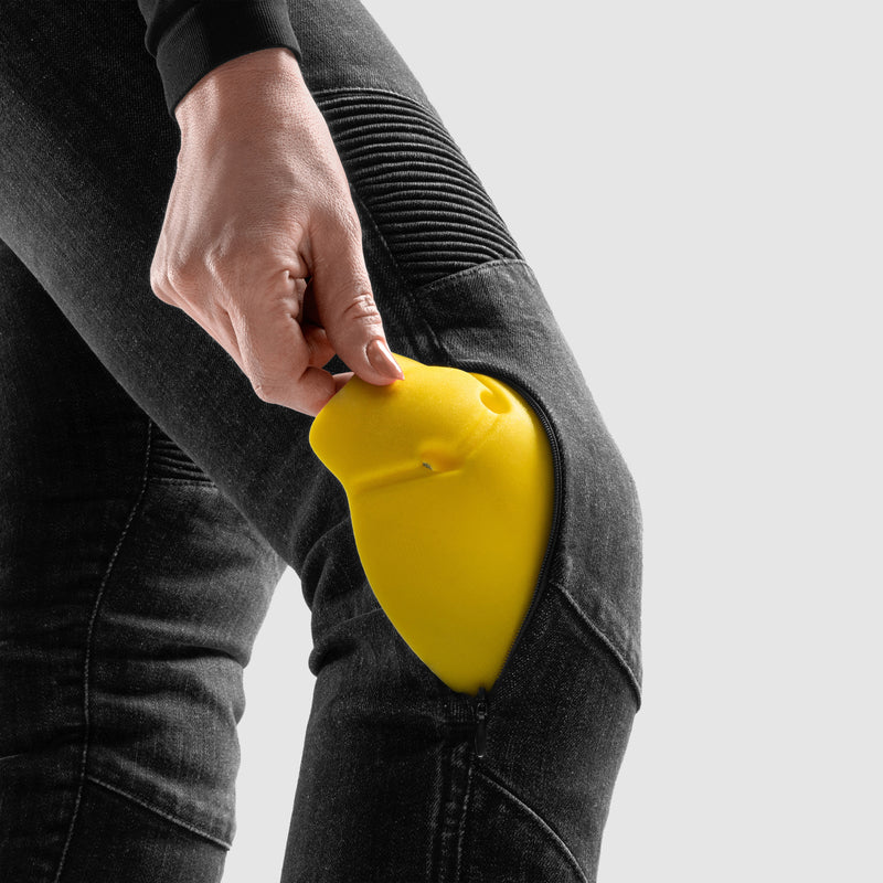 Rebelhorn Agness 2 Ladies Jeans Monolayer Washed Black FREE UK Delivery, FREE 365 Day Returns | Moto Central