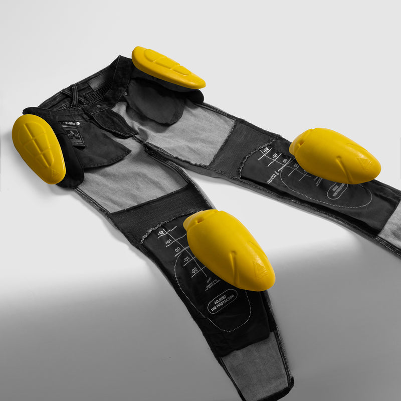 Rebelhorn Agness 2 Ladies Jeans Monolayer Washed Black FREE UK Delivery, FREE 365 Day Returns | Moto Central