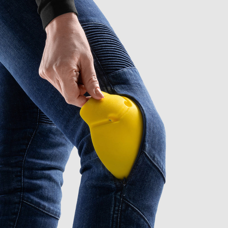 Rebelhorn Agness 2 Ladies Jeans Monolayer Washed Blue FREE UK Delivery, FREE 365 Day Returns | Moto Central