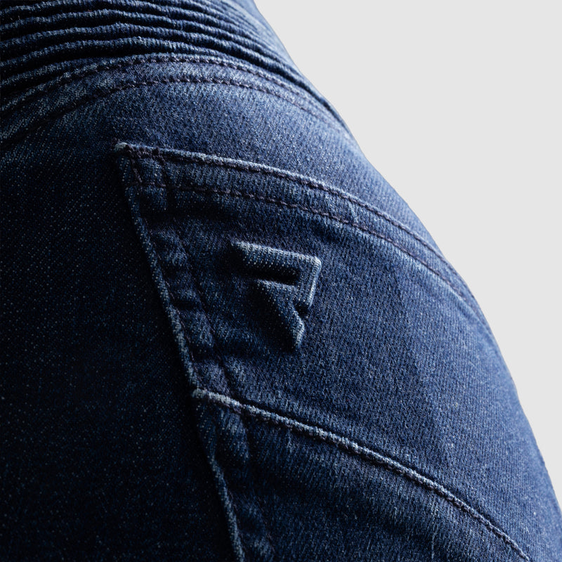 Rebelhorn Agness 2 Ladies Jeans Monolayer Washed Blue FREE UK Delivery, FREE 365 Day Returns | Moto Central