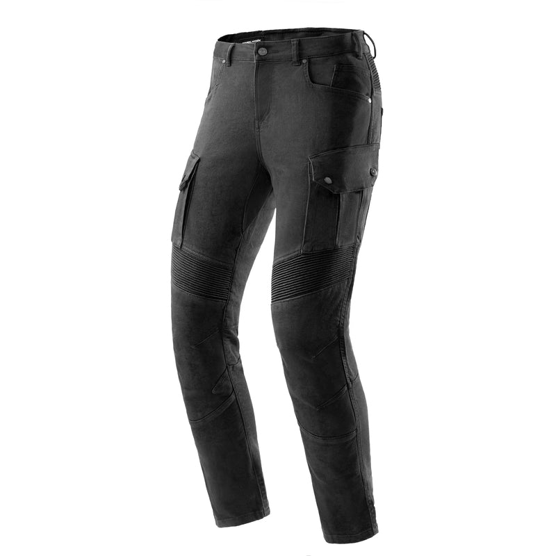 Rebelhorn Faster Jeans Black FREE UK Delivery, FREE 365 Day Returns | Moto Central