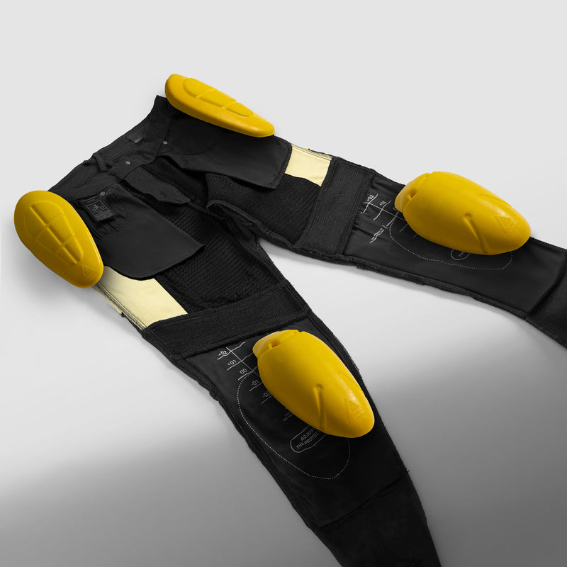 Rebelhorn Faster Jeans Black FREE UK Delivery, FREE 365 Day Returns | Moto Central