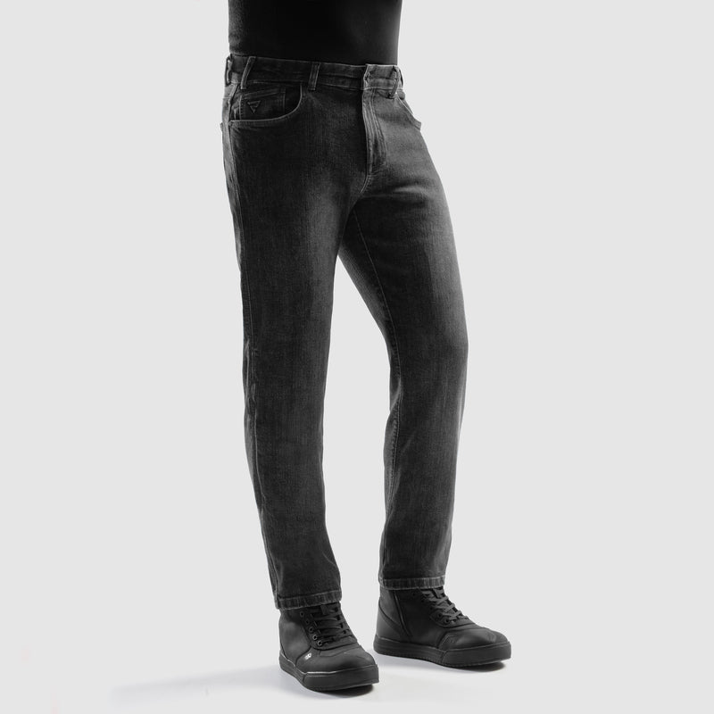 Rebelhorn Classic Jeans Monolayer Washed Black FREE UK Delivery, FREE 365 Day Returns | Moto Central