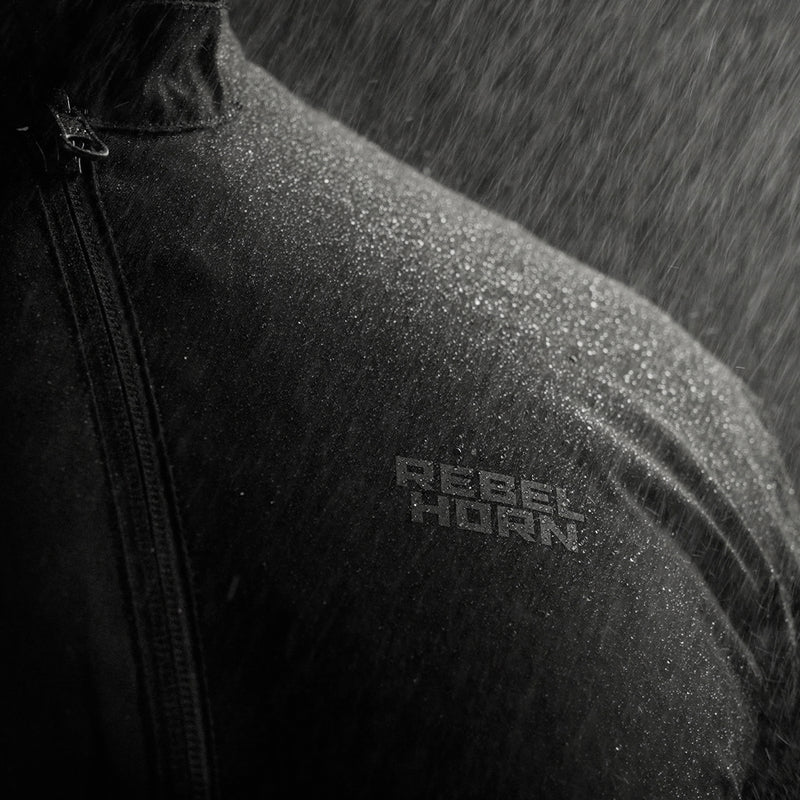 Rebelhorn Hiker 4 Textile Jacket Black / Dark Grey / Red FREE UK Delivery, FREE 365 Day Returns | Moto Central