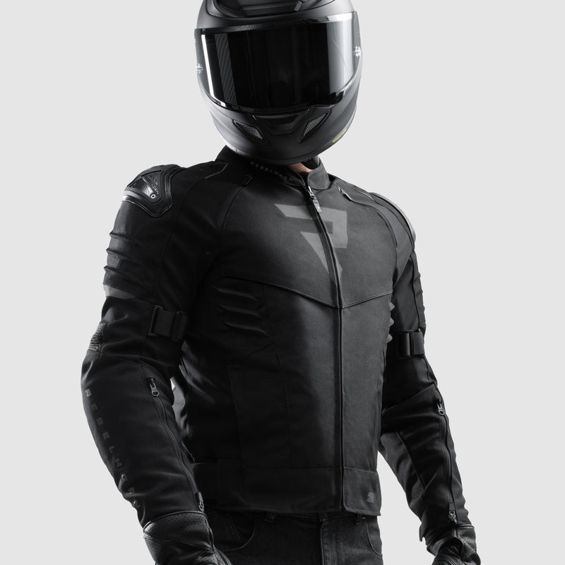 Rebelhorn Vandal 2 Textile Jacket Black FREE UK Delivery, FREE 365 Day Returns | Moto Central