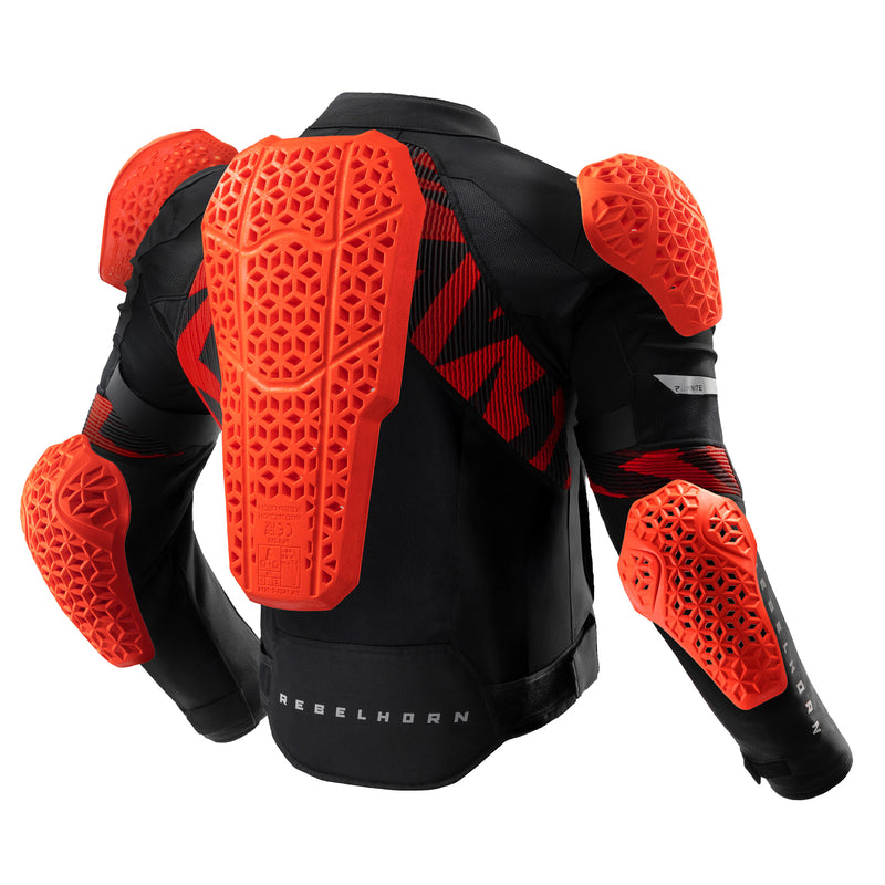 Rebelhorn Vandal 2 Air Textile Jacket Black / Red FREE UK Delivery, FREE 365 Day Returns | Moto Central