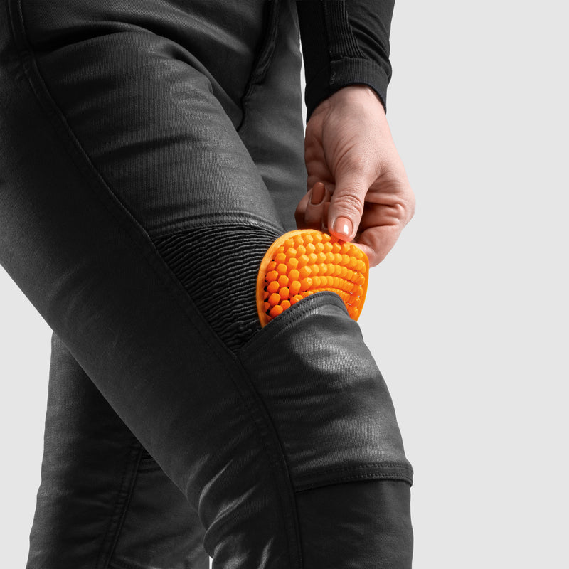 Rebelhorn Roxy Ladies Jeans Black FREE UK Delivery, FREE 365 Day Returns | Moto Central