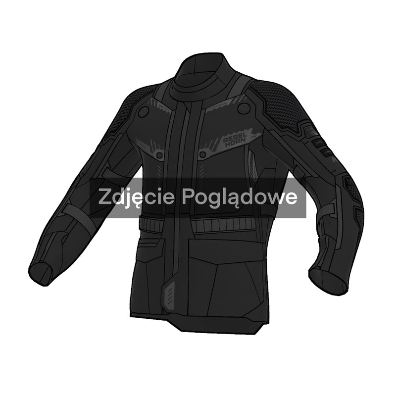 Rebelhorn Patrol 2 Textile Jacket Black FREE UK Delivery, FREE 365 Day Returns | Moto Central