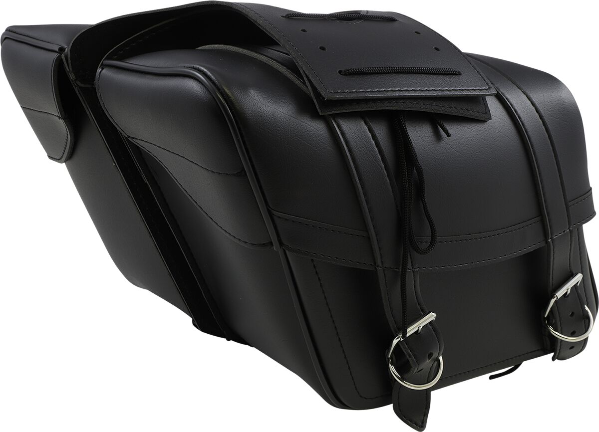 Saddlemen Highwayman Slant-style Saddlebags Black - Medium