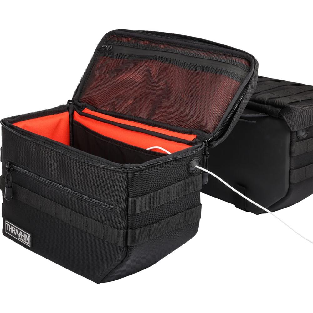 Thrashin Supply Company Escape V2 Saddlebag Black