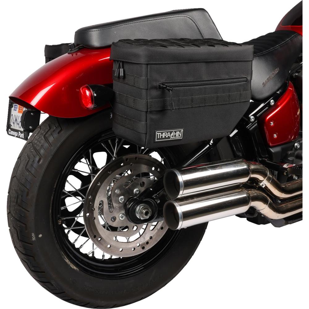 Thrashin Supply Company Escape V2 Saddlebag Black