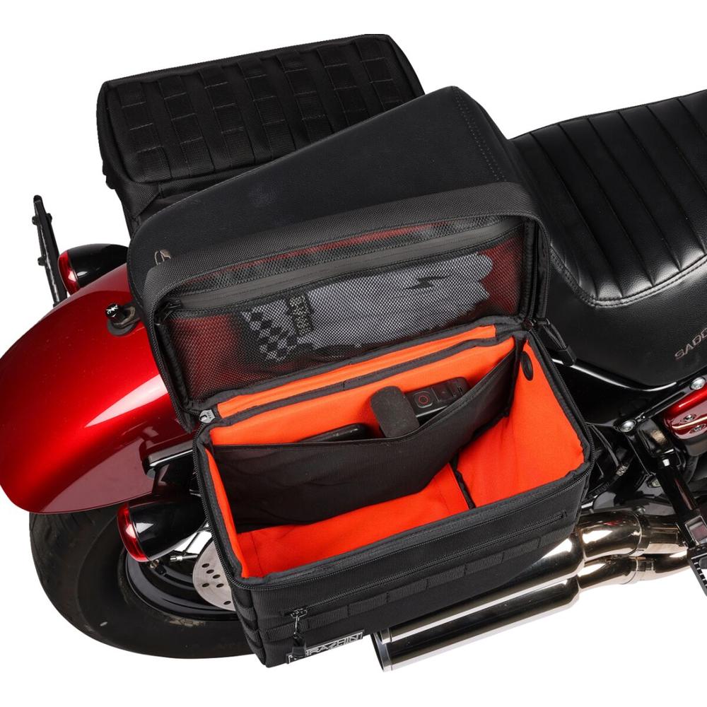 Thrashin Supply Company Escape V2 Saddlebag Black