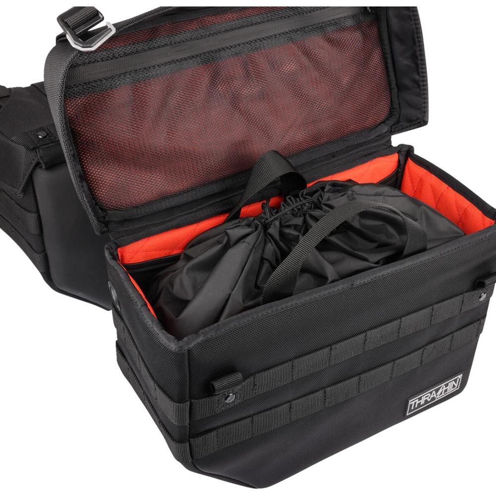 Thrashin Supply Company Expedition Saddlebag Black