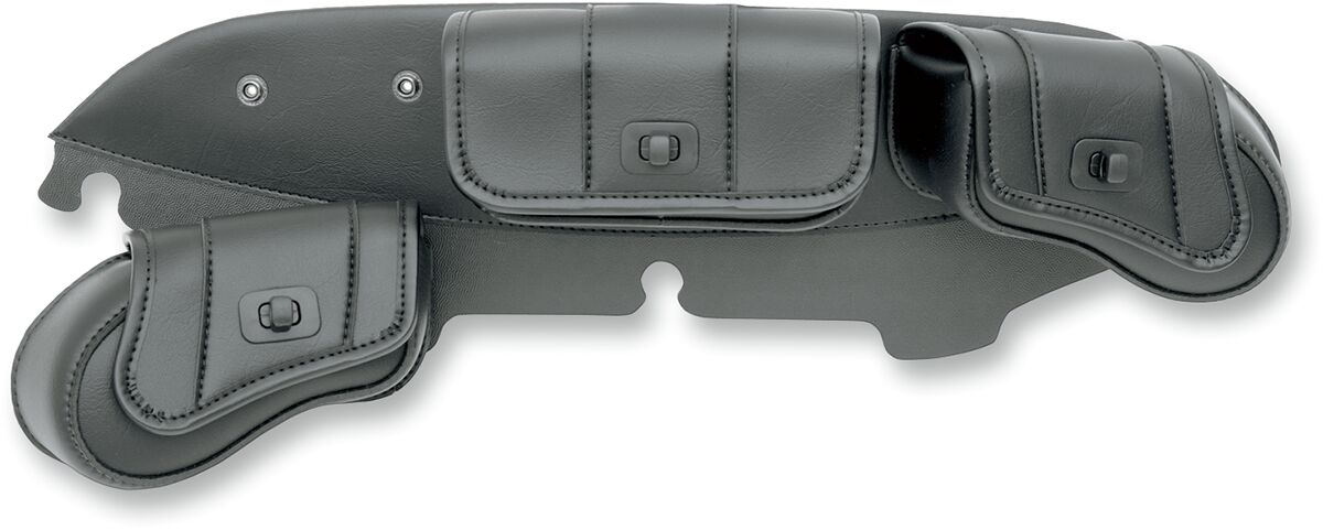 Saddlemen Cruis'n Deluxe 3-Pocket Windshield Black