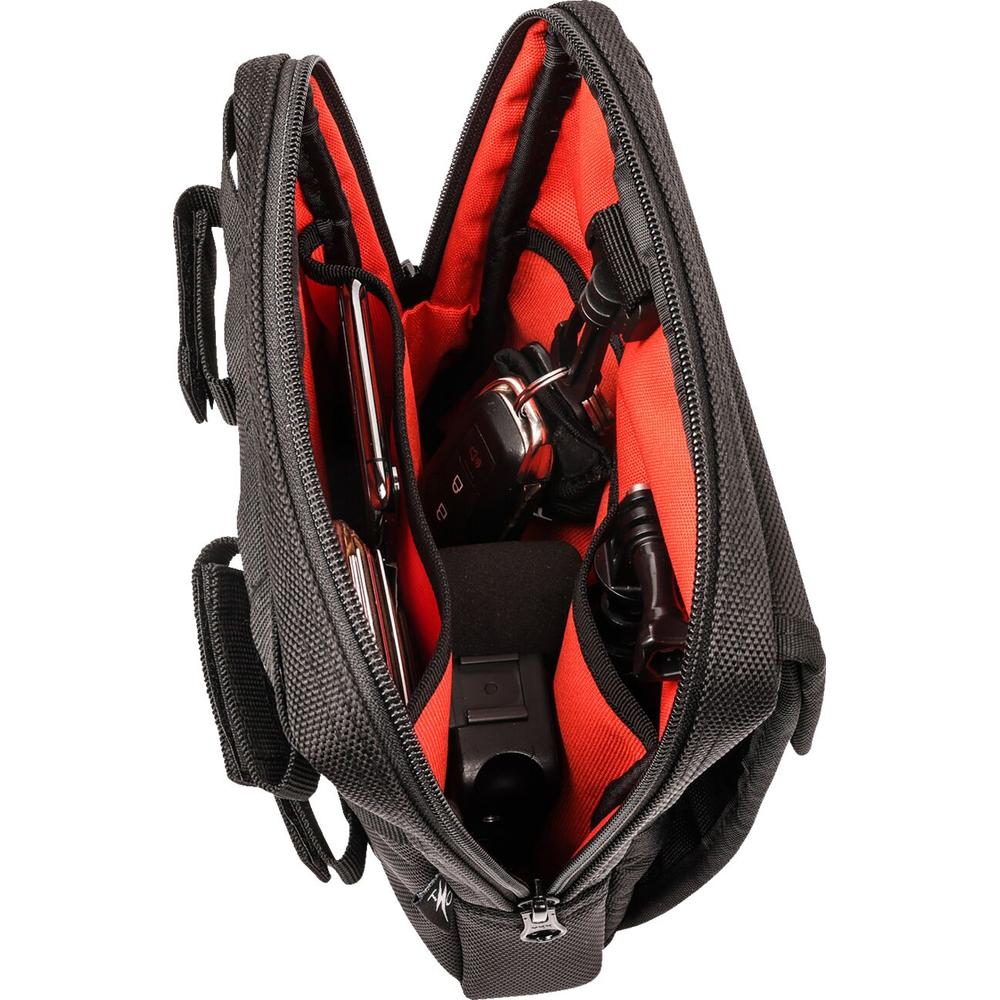 Thrashin Supply Company Slim Handlebar Bag Black