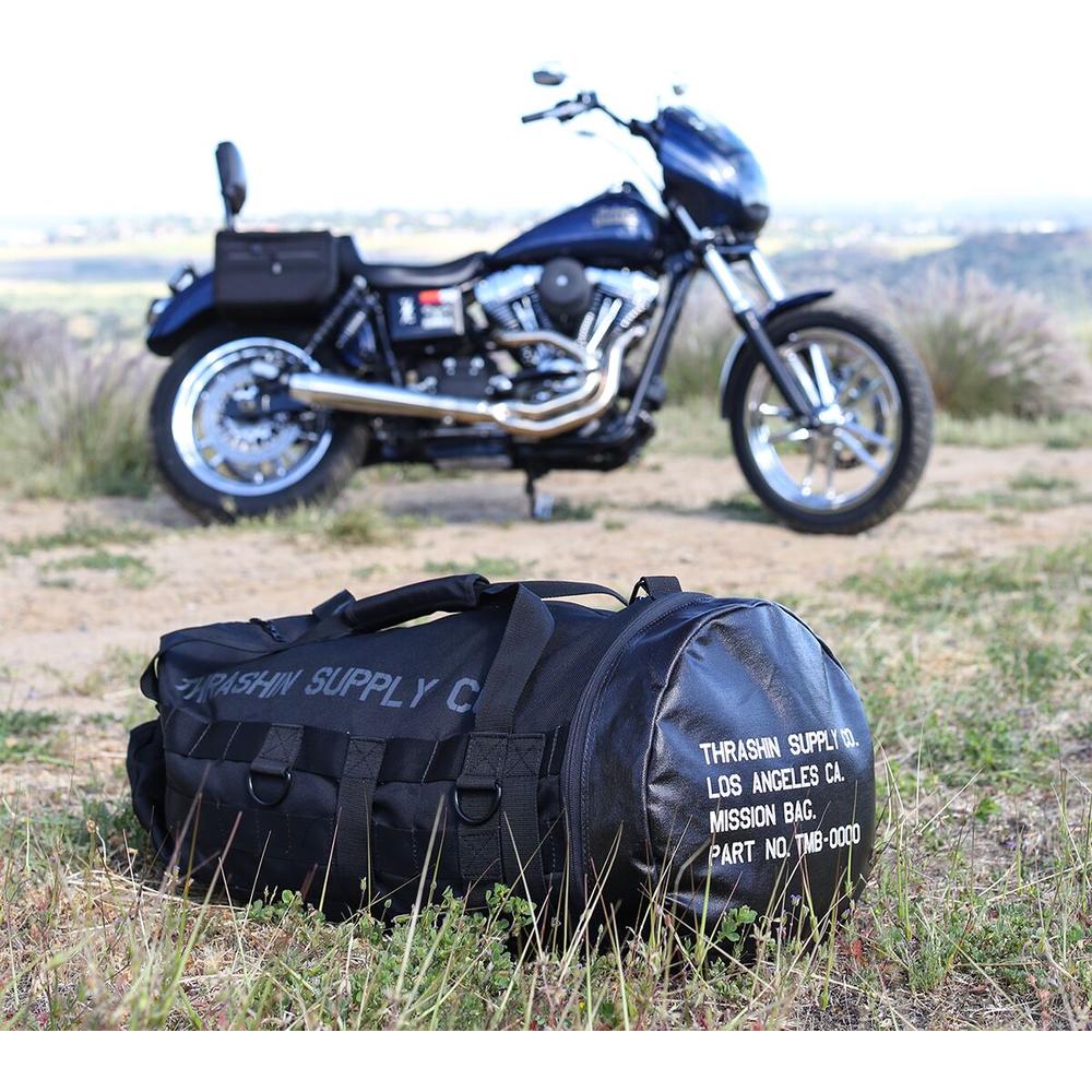 Thrashin Supply Company Mission Duffle Bag Black