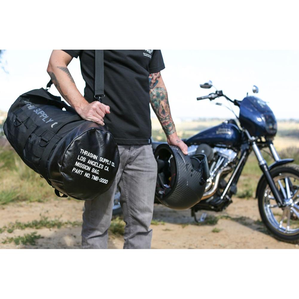 Thrashin Supply Company Mission Duffle Bag Black