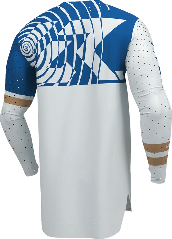Thor Sportmode Mind Control Jersey Blue / Light Grey / White - FREE UK Shipping, FREE 365 Day Returns | Moto Central