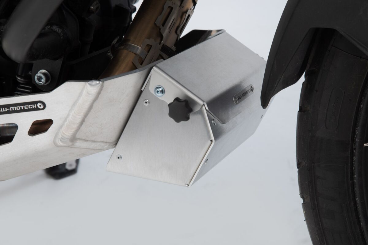 SW-Motech Engine Guard Tool Box Silver | Vendor No WZX.00.014.10001/S