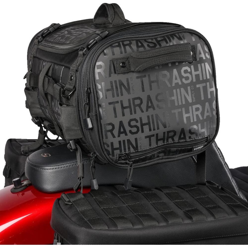 Thrashin Supply Company Bag / Luggage Strap Kit Black