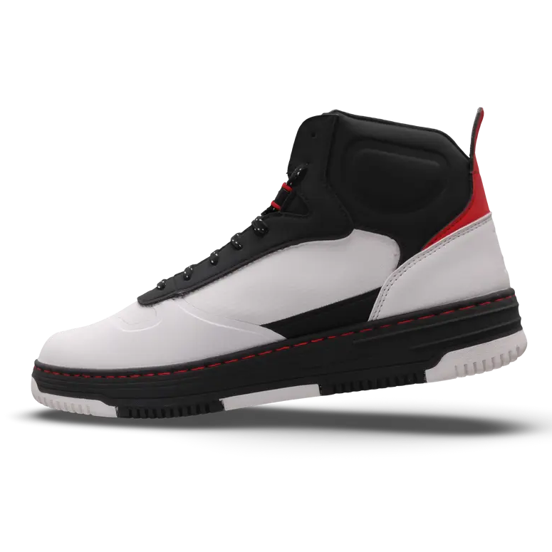 IPONE KT-01S Sneakers White / Black FREE UK Delivery, FREE 365 Day Returns | Moto Central