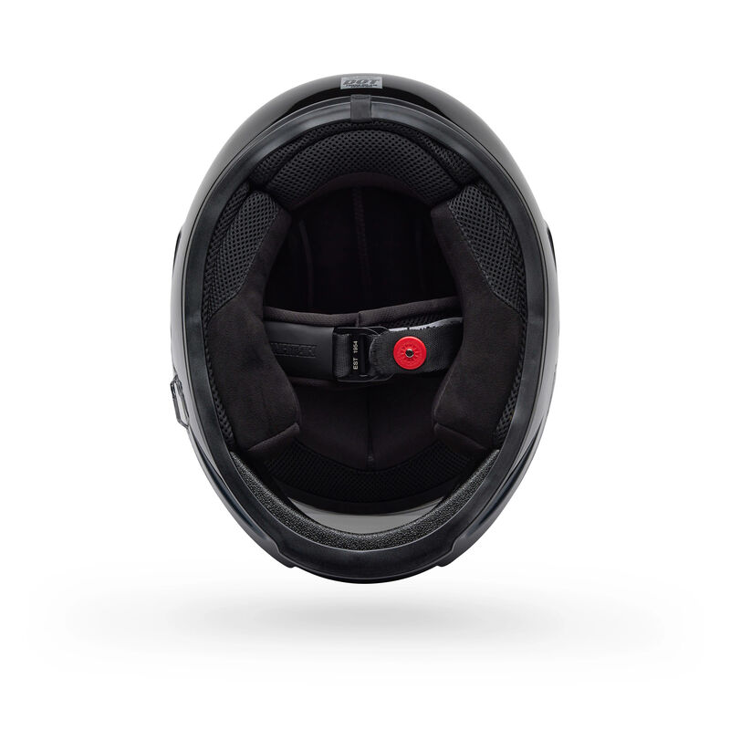 Bell Eliminator Menace Gloss ECE 22.06 Black / White - FREE UK Shipping, FREE 365 Day Returns | Moto Central