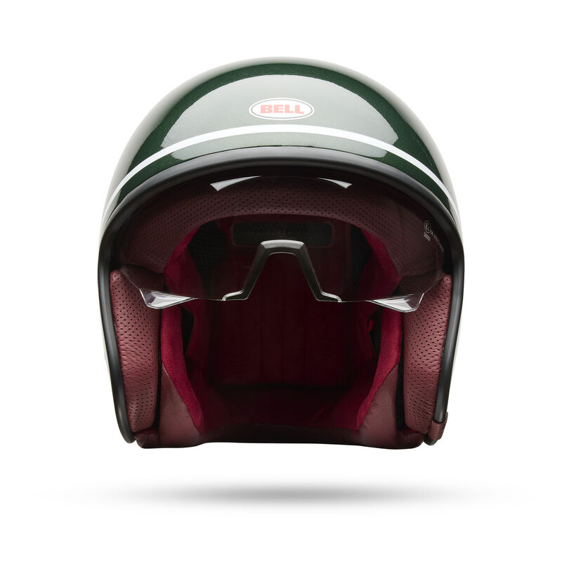 Bell TX-501 Classic ECE 22.06 Gloss Emerald - FREE UK Shipping, FREE 365 Day Returns | Moto Central