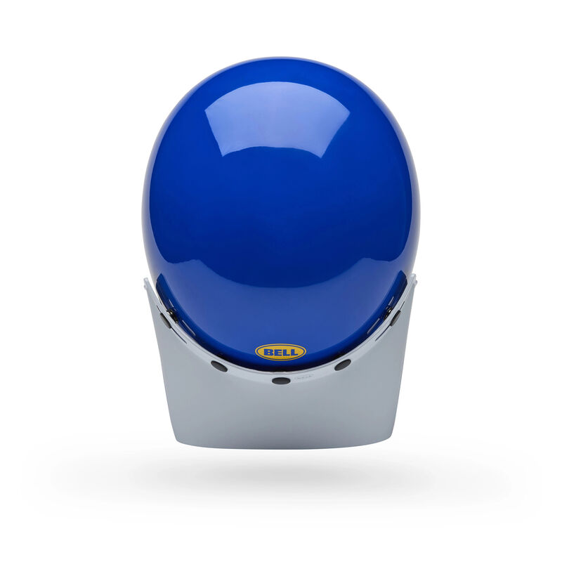 Bell Moto-3 Classic ECE 22.06 Gloss Blue - FREE UK Shipping, FREE 365 Day Returns | Moto Central