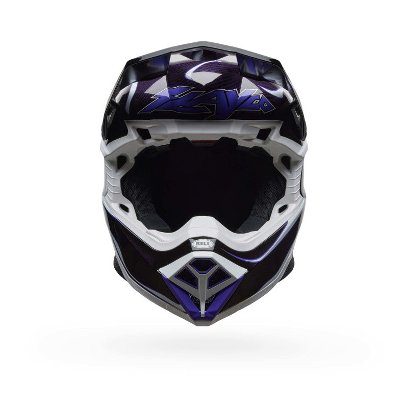 Bell Moto-10 Spherical Slayco25 ECE 22.06 Gloss Black / White