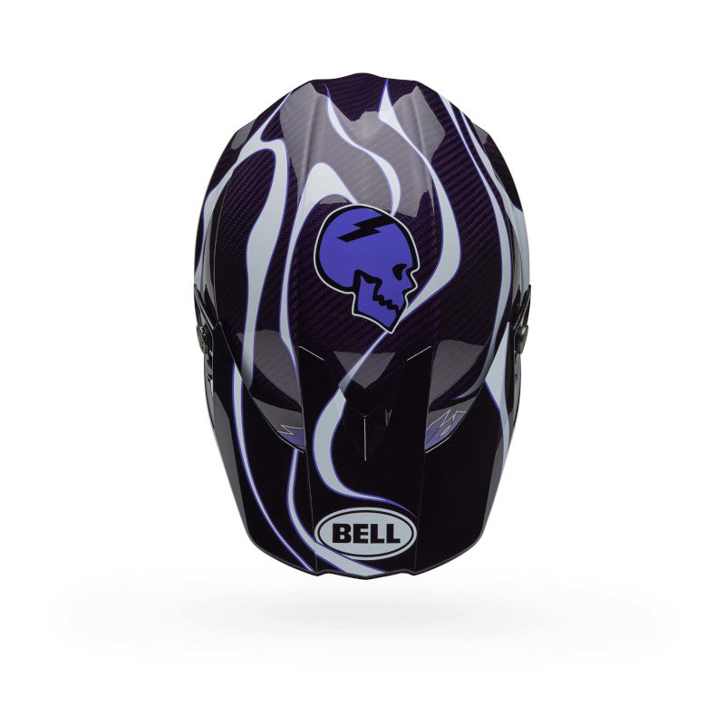 Bell Moto-10 Spherical Slayco25 ECE 22.06 Gloss Black / White