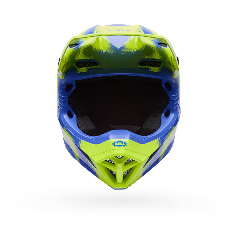 Bell MX-10 MIPS Youth Camo ECE 22.06 Fluo Yellow
