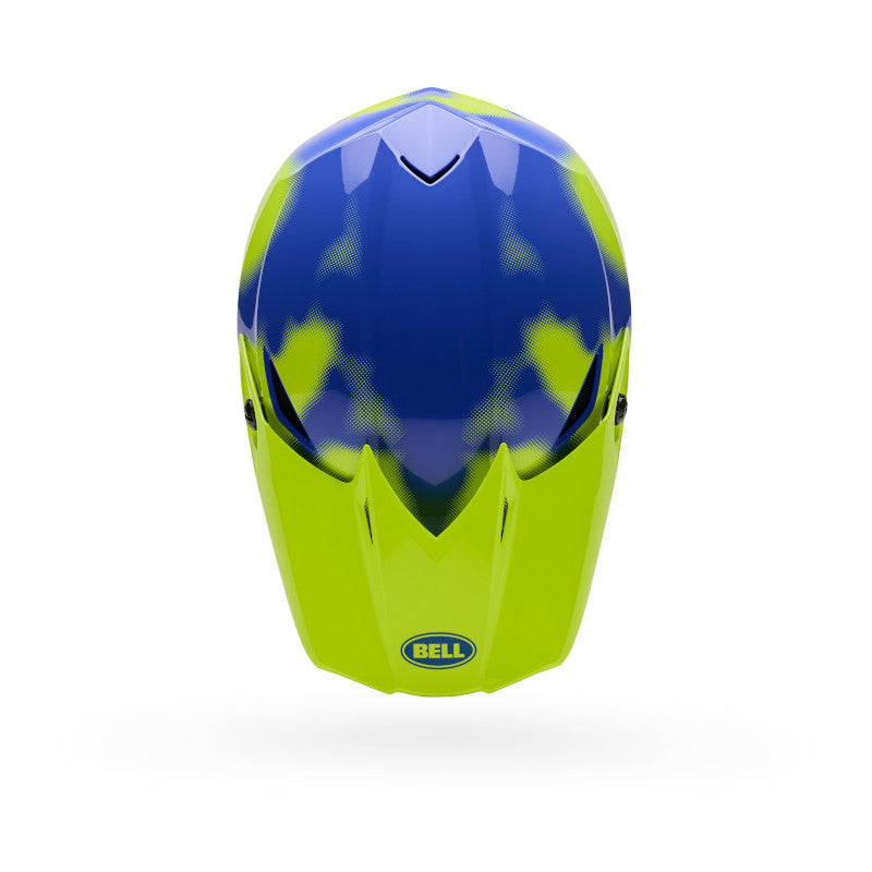 Bell MX-10 MIPS Youth Camo ECE 22.06 Fluo Yellow