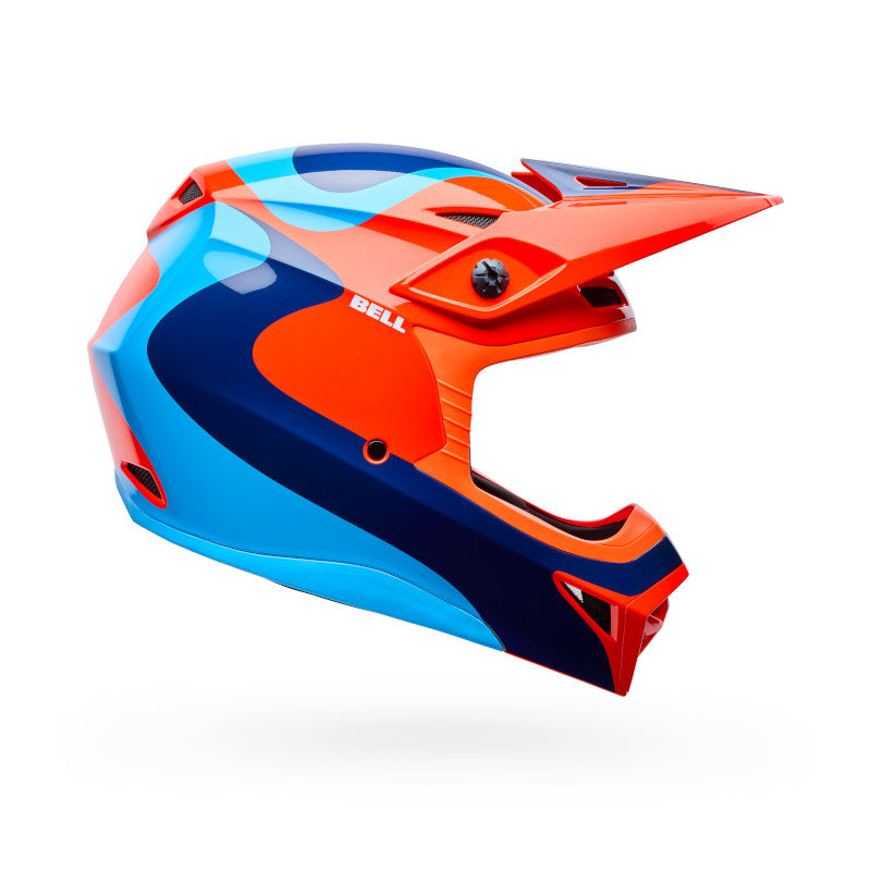 Bell MX-10 MIPS Wave Youth ECE 22.06 Orange / Blue