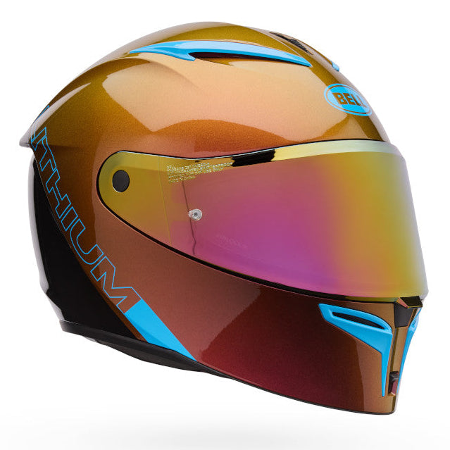 Bell Lithium MIPS Plus Delta ECE 22.06 Sunburst - FREE UK Delivery, FREE 365 Day Returns | Moto Central