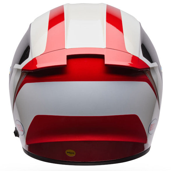 Bell Lithium MIPS Plus Blip ECE 22.06 White / Black - FREE UK Delivery, FREE 365 Day Returns | Moto Central