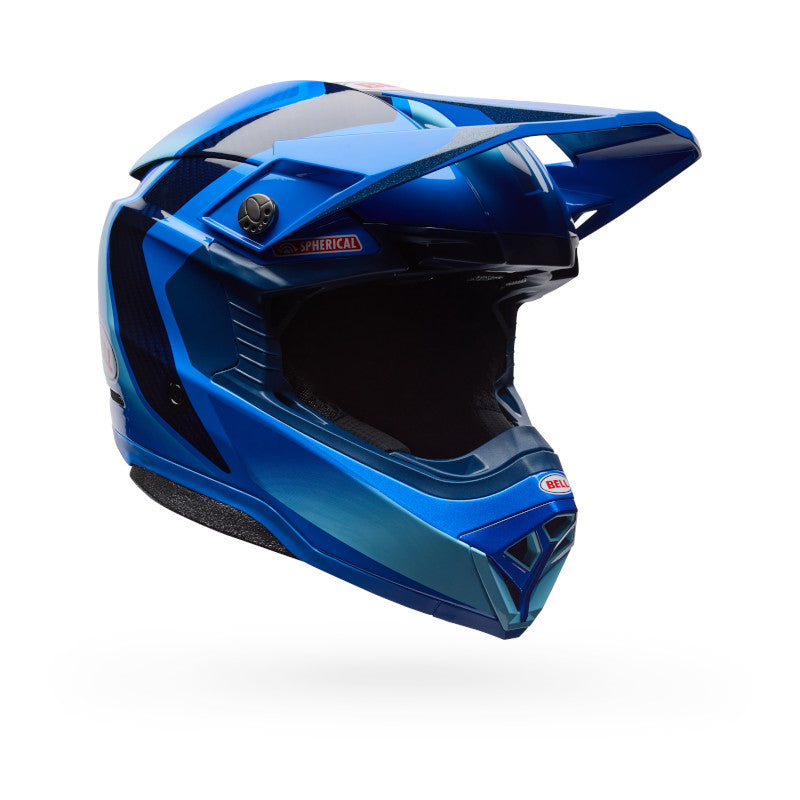 Bell Moto-10 Spherical ET3 Cortez SE ECE 22.06 Blue