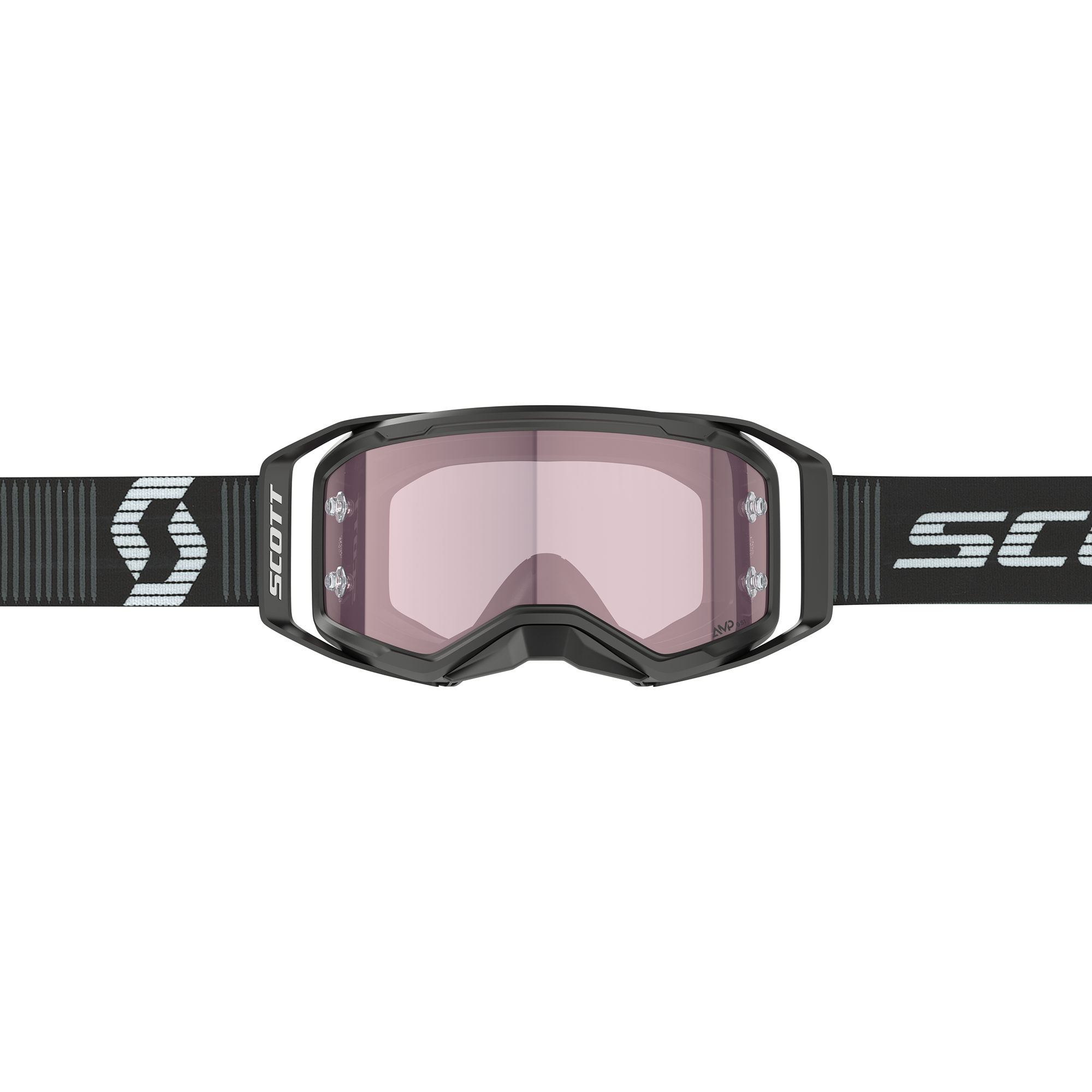 Scott Prospect 2.0 AMP MX Goggles Black / White - FREE UK Shipping, FREE 365 Day Returns | Moto Central