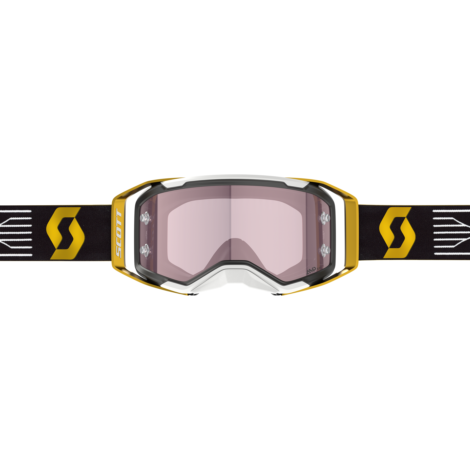 Scott Prospect 2.0 AMP MX Goggles Black / Gold - FREE UK Shipping, FREE 365 Day Returns | Moto Central