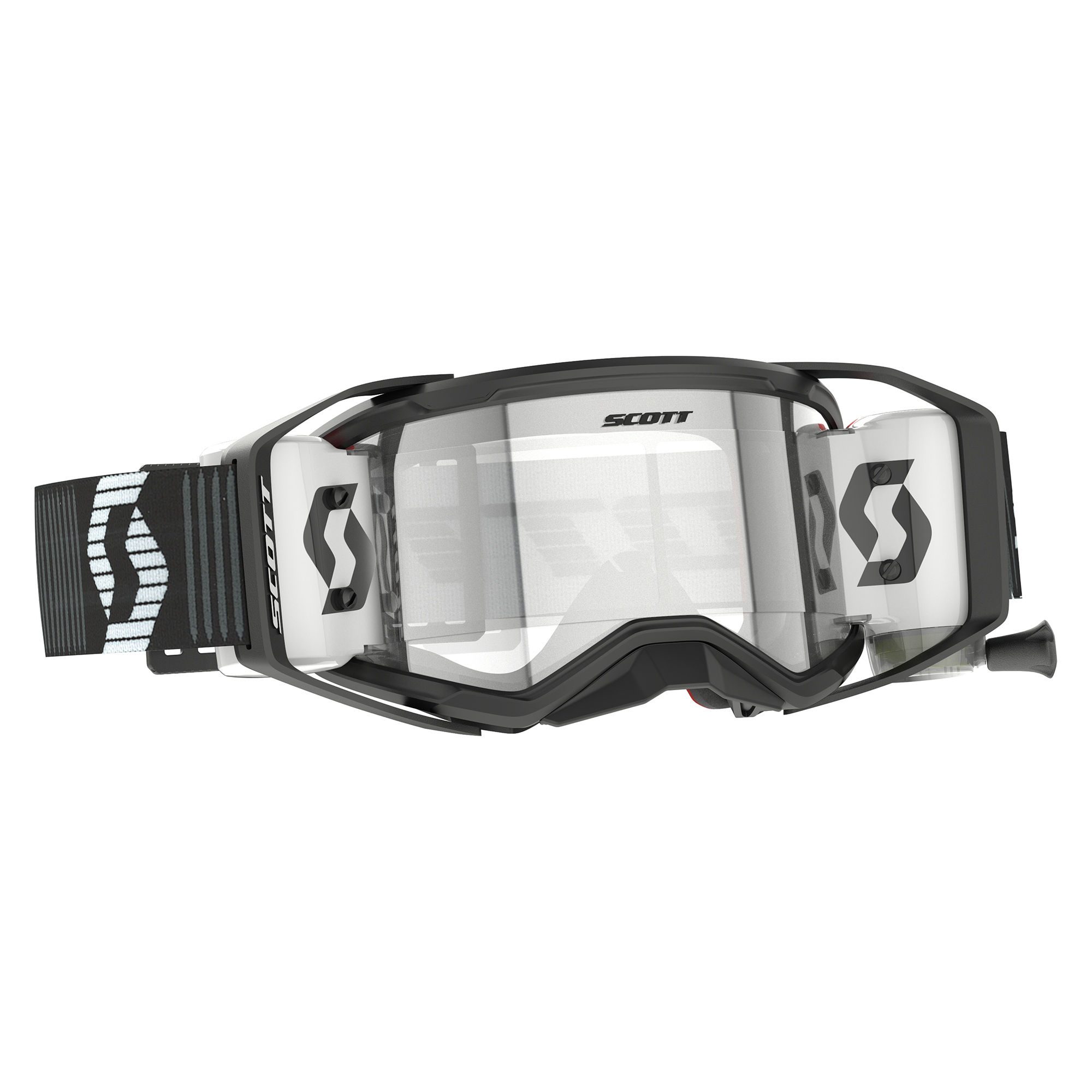 Scott Prospect 2.0 WFS MX Goggles Black / White - FREE UK Shipping, FREE 365 Day Returns | Moto Central