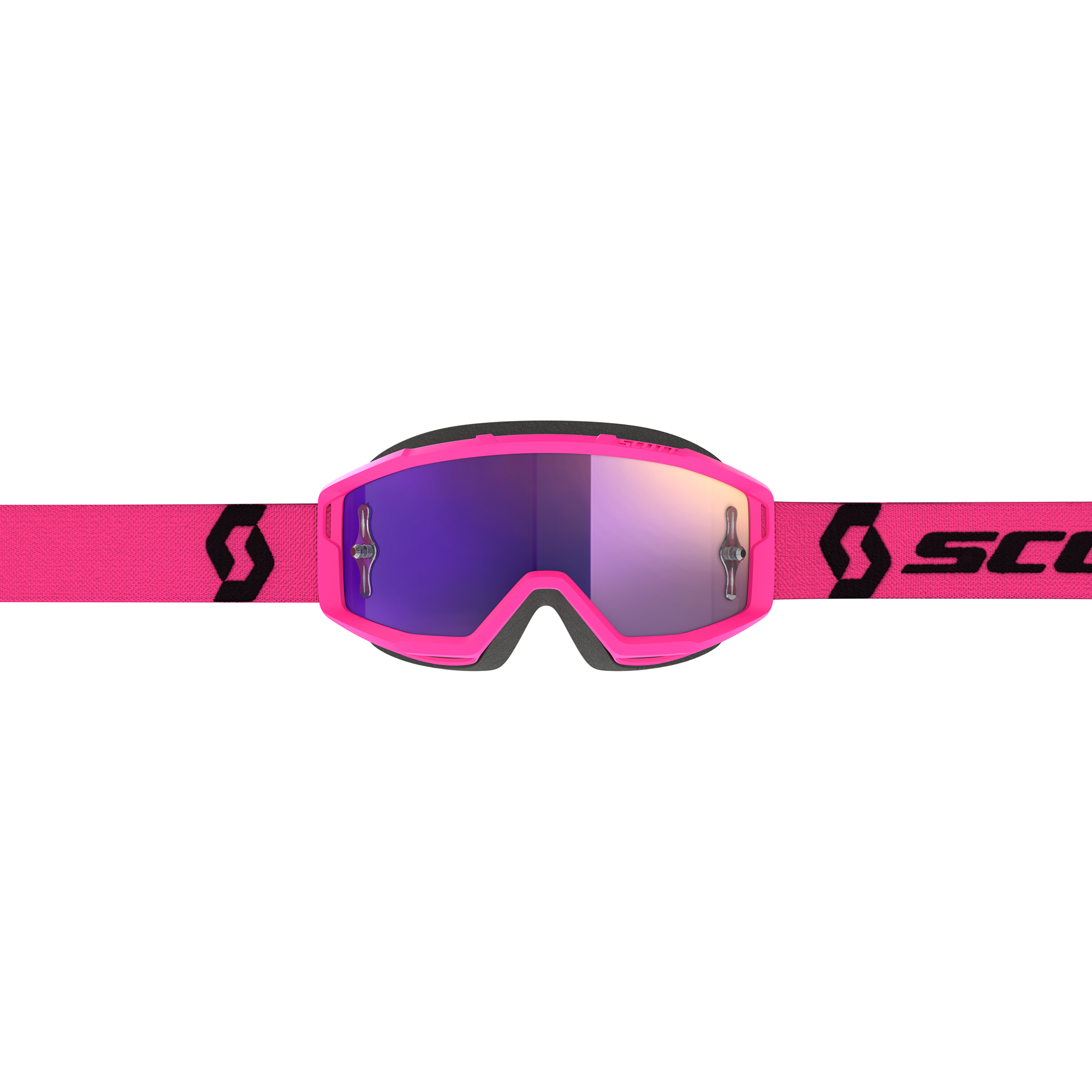 Scott Primal Chrome MX Goggles Pink / Black - FREE UK Shipping, FREE 365 Day Returns | Moto Central