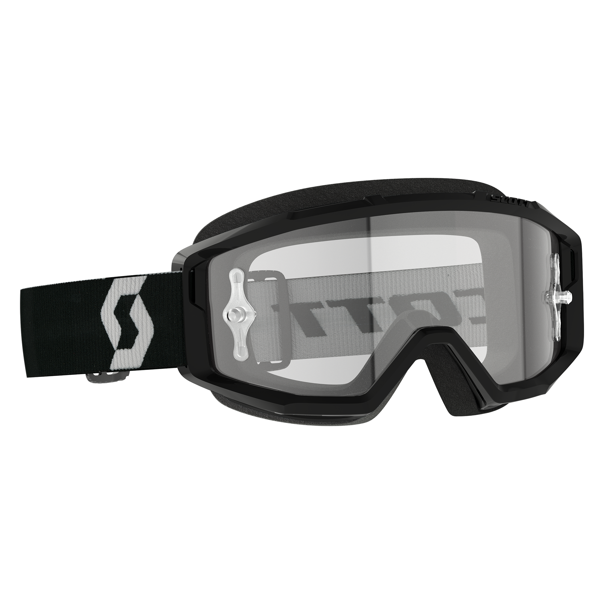 Scott Primal MX Goggles Black / White - FREE UK Shipping, FREE 365 Day Returns | Moto Central