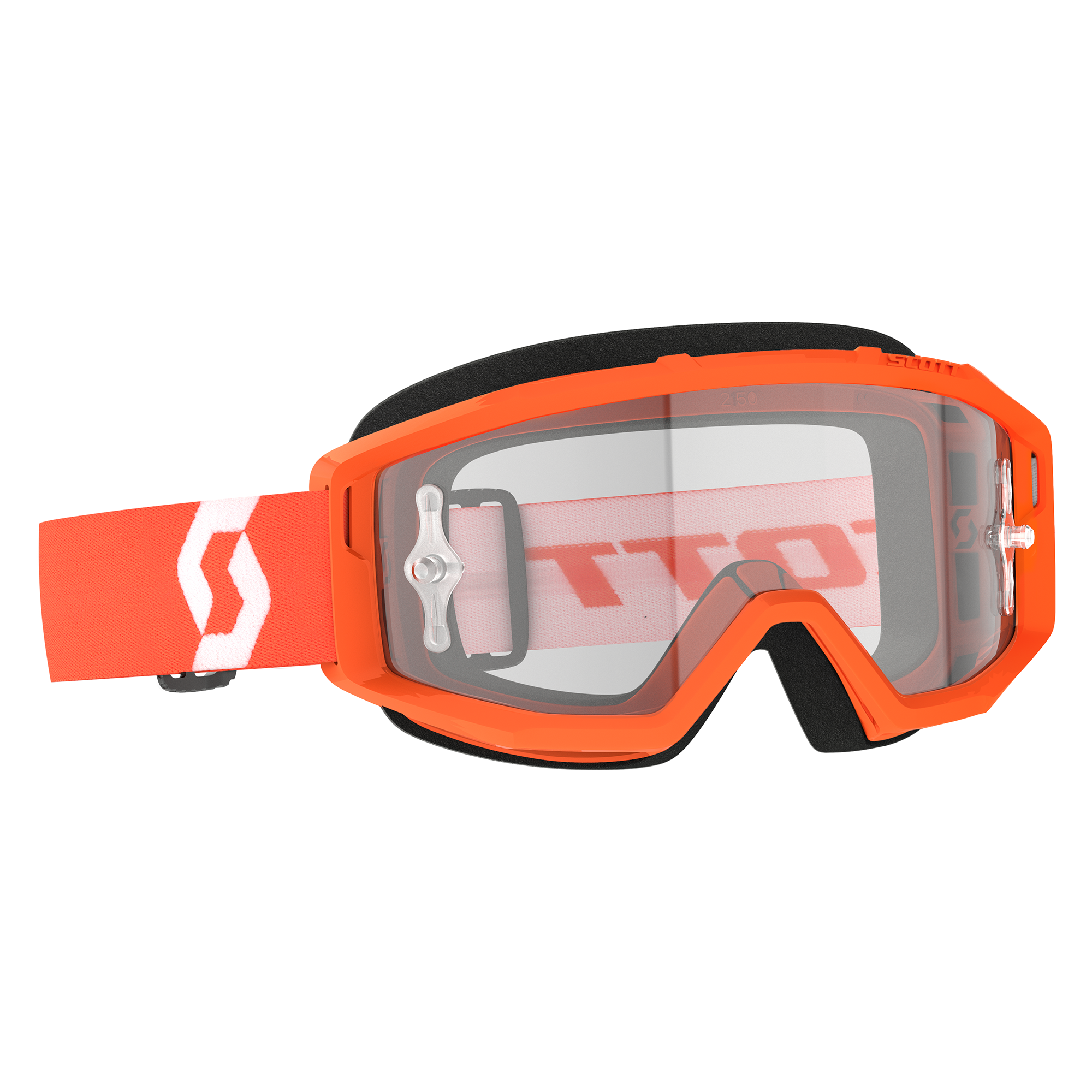 Scott Primal MX Goggles Orange / White - FREE UK Shipping, FREE 365 Day Returns | Moto Central