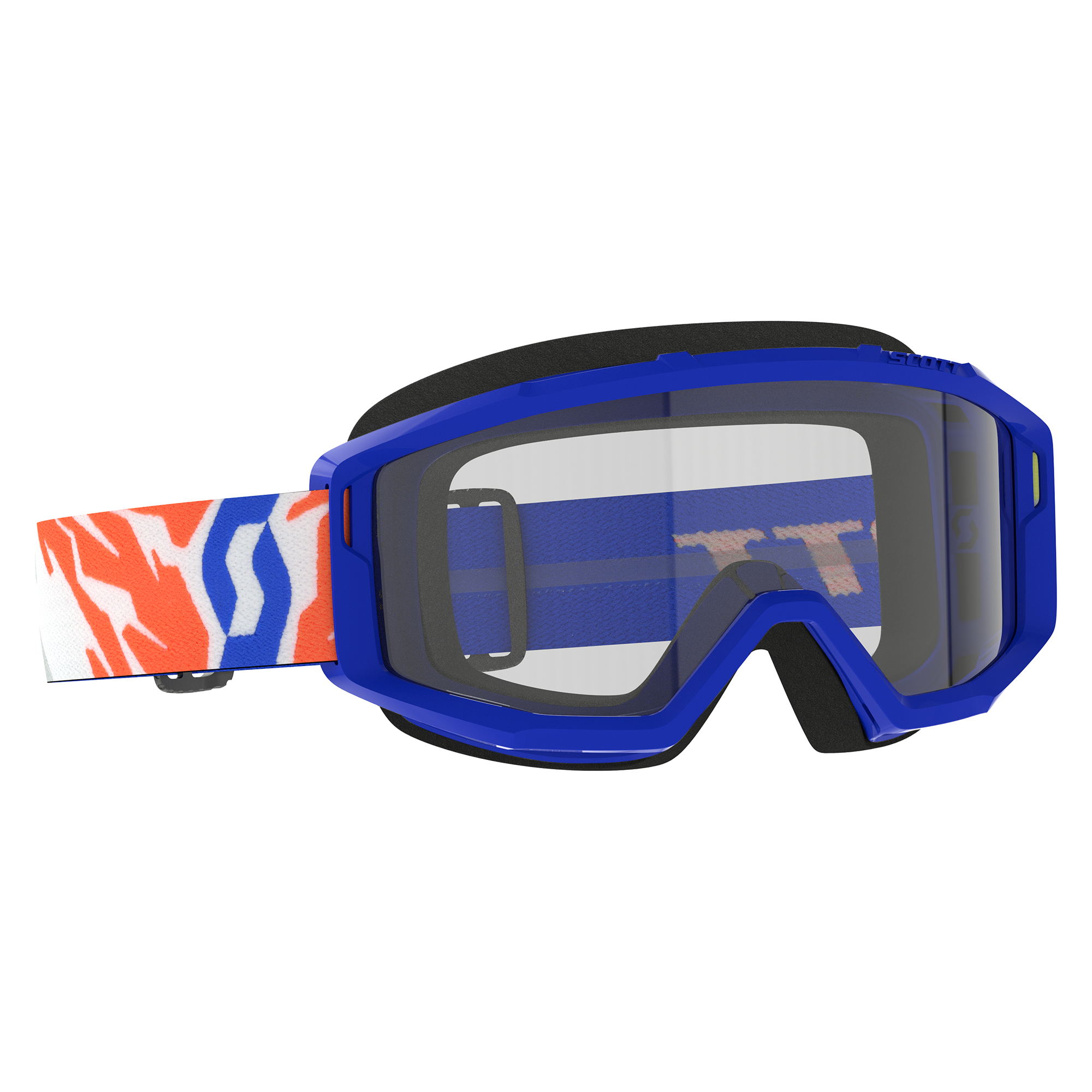 Scott Primal Youth MX Goggles Blue - FREE UK Shipping, FREE 365 Day Returns | Moto Central