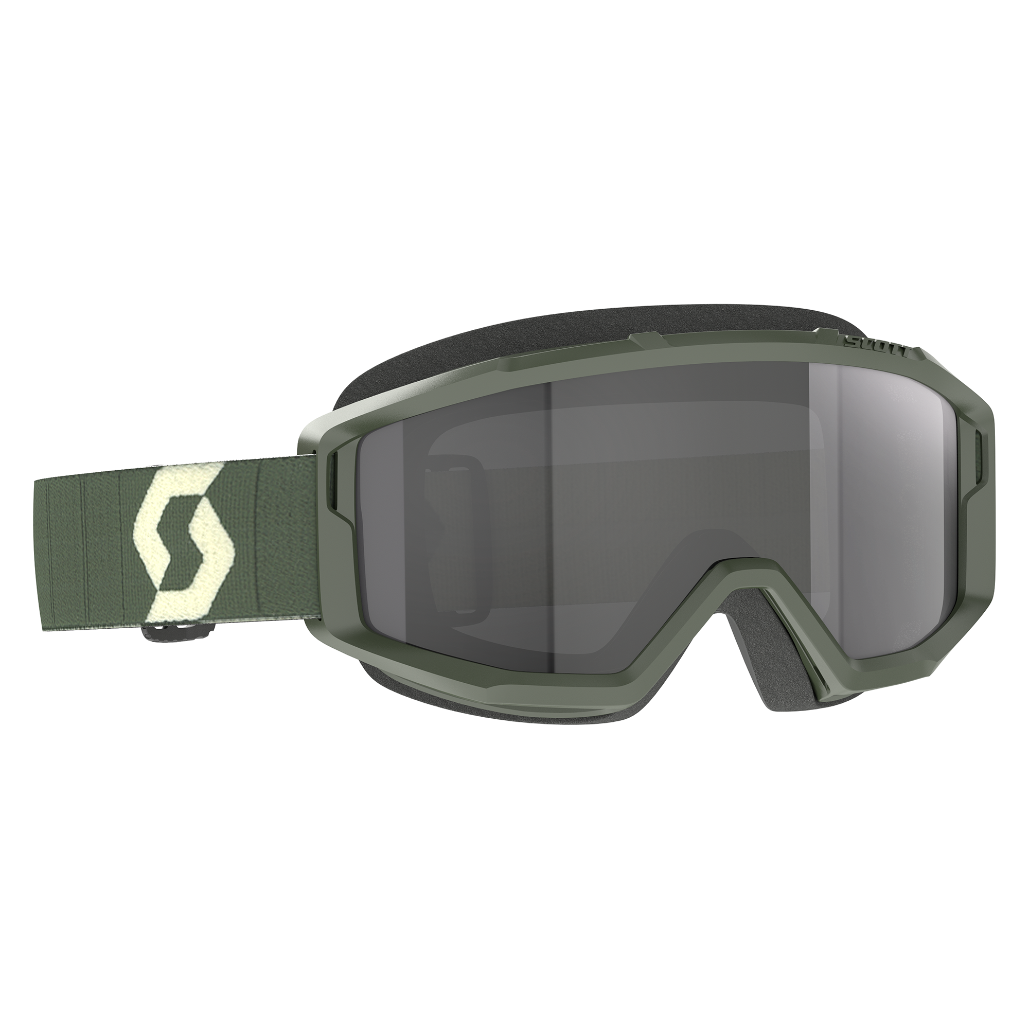 Scott Primal Sand Dust MX Goggles Khaki Green - FREE UK Shipping, FREE 365 Day Returns | Moto Central
