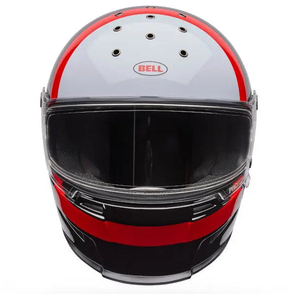 Bell Eliminator Sidetrack ECE 22.06 Gloss Red / Black FREE UK Delivery, FREE 365 Day Returns | Moto Central