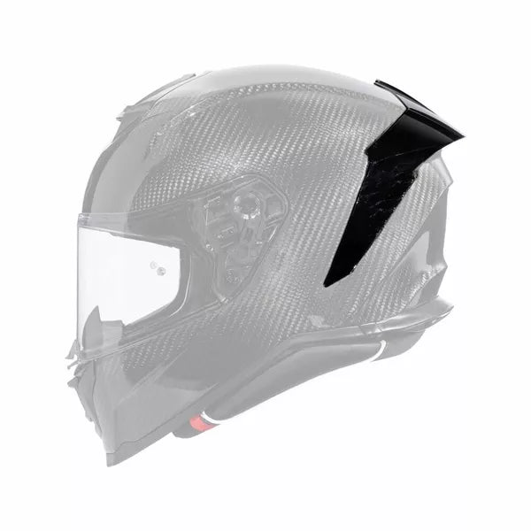 Premier Hyper Helmet Spoiler Gloss Black FREE 365 Day Returns, FREE UK Delivery | Moto Central