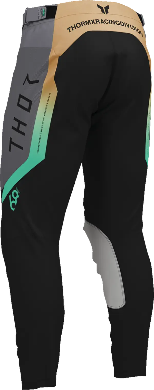 Thor Launchmode Air Raptor MX Textile Trouser Black / Charcoal Grey - FREE UK Shipping, FREE 365 Day Returns | Moto Central