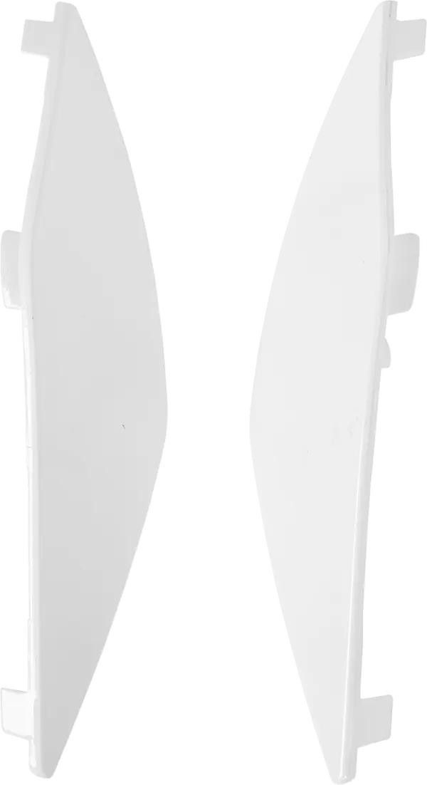 Icon Threshold Helmet Side Cover Gloss White
