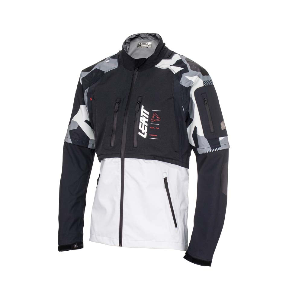Leatt Moto 4.5 HydraDri Textile Jacket Forge Grey