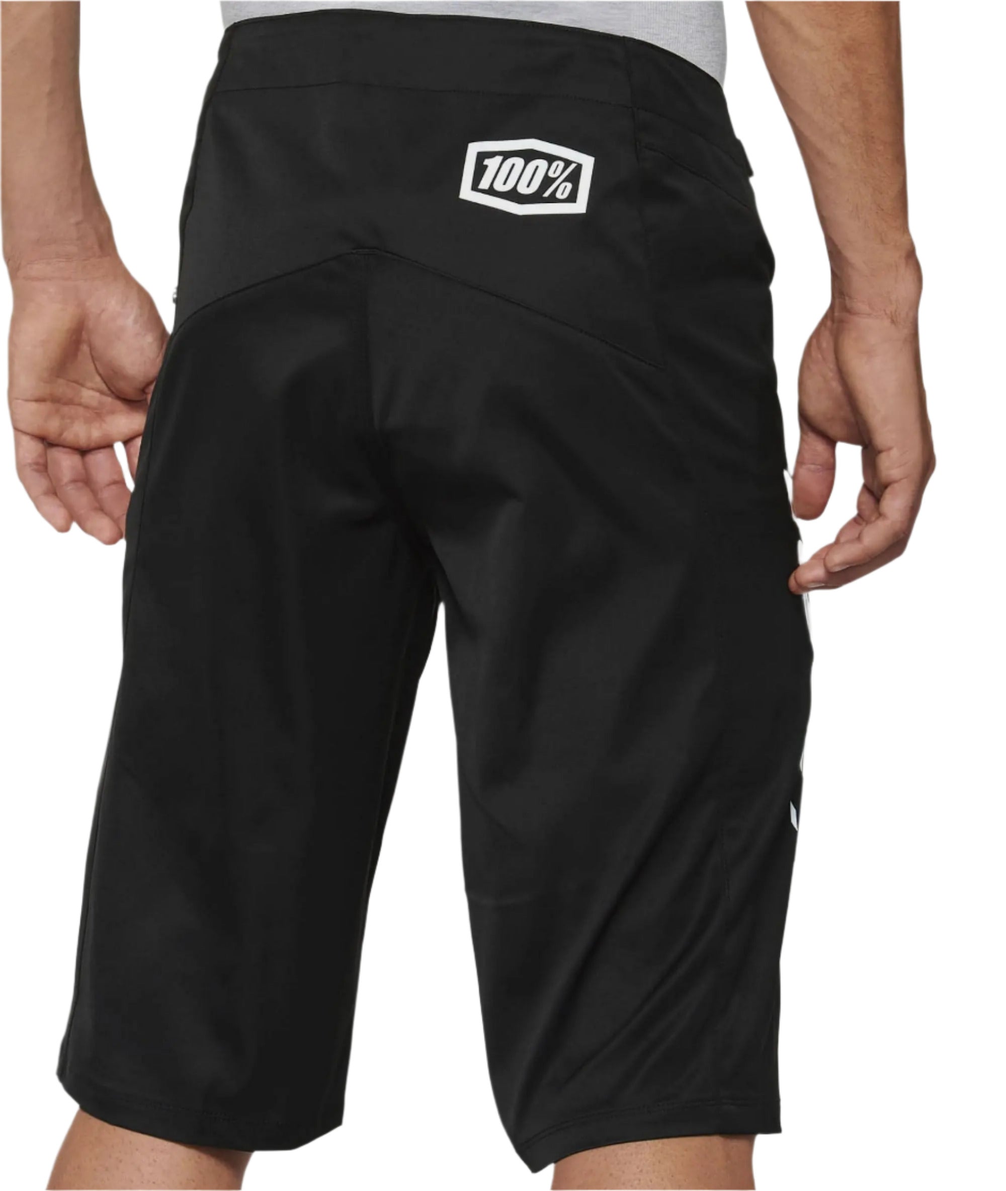100% R-Core Shorts 2022 Black - FREE UK Shipping, FREE 365 Day Returns | Moto Central
